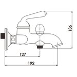 Смеситель для ванны R0202E