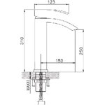 Смеситель для раковины R1511F