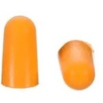 1110, 1100 Series Orange Disposable Corded Ear Plugs, 35dB Rated, 100 Pairs