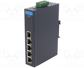 EKI-2725I-CE, Промышленный модуль switch Ethernet, неуправляемый, 12-48ВDC