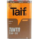 TAIF Масло моторное TANTO 5W-30, 4L API SN, ILSAC GF-5
