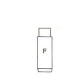 011873, Направляющая клапана ГРМ_BMW E30/E36/E34 2.0-2.5TDs M20/M21/M51 82 ...