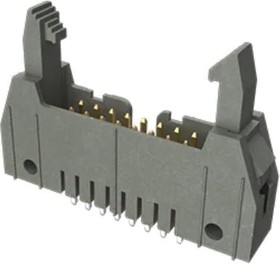 71922-116LF, Pin Header, угловой, Wire-to-Board, 2.54 мм, 2 ряд(-ов), 16 контакт(-ов), Through Hole Right Angle