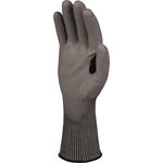 VECUTC02GR08, Grey Polyurethane Cut Resistant Work Gloves, Size 8 ...