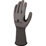 VECUTC02GR08, Grey Polyurethane Cut Resistant Work Gloves, Size 8 ...