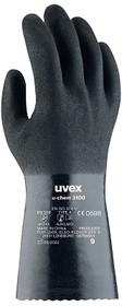 6096810, Black Nitrile Chemical Resistant Work Gloves, Size 10, XL, NBR Coating