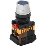 BBT10-ABLF-K07, Кнопка ABLF-22 синий d22мм неон/240В1з+1р IEK