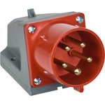 PSR52-032-5, Plug for electrical external installation 32A 3P+PE+N 380V IP44 ...
