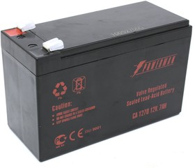 POWERMAN Battery 12V/7AH, Powerman CA1270/UPS, Батарея POWERMAN Battery CA1270, напряжение 12В, емкость 7Ач,макс. ток разряда 105А, макс. то | купить в розницу и оптом