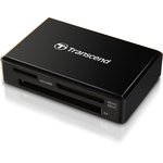 TS-RDF8K2, Считыватель карты памяти Transcend USB 3.0 Transcend All-in-1 Multi Card Reader, Black