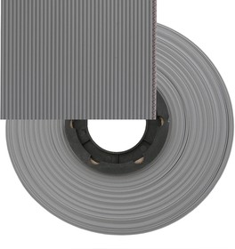 Фото 1/2 RC-40 / FRC-40, Кабель ленточный 40-проводный шаг 1.27 мм сечение жила CU изоляция PVC цвет серый