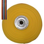 RCA-16 color, Кабель ленточный 16-проводный , шаг 1,27 мм, жила CU, изоляция PVC, цвет мультиколор