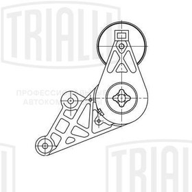 CM5281, Ролик привод. ремня для а/м Volvo 850 (91-)/960 (90-)/S70 (97-) 2.0i/2.3i/2.4i/3.0i (с натяж. мех.) (CM 5281)
