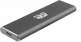Фото 1/2 USB 3.1 Type-C Внешний корпус M.2 NVME (M-key), алюминий, серый,31UBNV1C 31UBNV1C (GRAY)