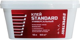 Готовый клей для флизелина, стеклохолста и стеклообоев Standard (10 л) 56084