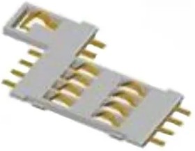 7311S0725A06LF, Memory Card Connectors SMARTCARD BATT CONN