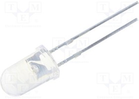 Фото 1/2 OSGGD25111E, Светодиод, 5мм, биполярный, зеленый, 18000-22000мкд, 15°, LED AC