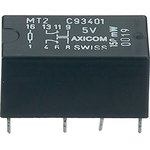 Relay, 2 Form C (NO/NC), 12 V (DC), 968 Ω, 2 A, 220 V (DC), 250 V (AC), monostable, 1462000-7