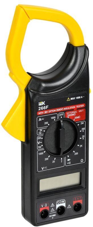 Клещи токоизмерительные Expert 266F IEK TCM-1F-266