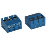 DG305-5.0-03P-12-00A(H), (синий), Винтовой клеммный блок с защитой провода ...