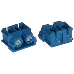 DG360-7.5-02P-12-00A(H), (синий), Винтовой клеммный блок с защитой провода ...