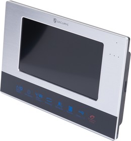 Фото 1/8 45-0337, Цветной монитор видеодомофона 7" формата AHD, с сенсорным управлением, с детектором движения, функци