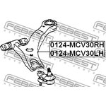 0124-MCV30RH, 0124MCV30RH_рычаг передний правый!\ Toyota Camry ACV30/MCV30  02