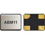 ABM11-16.000MHz-12-N1G-T, 16MHz Crystal Unit ±10ppm SMD 4-Pin 2 x 1.6 x 0.59mm