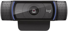 Фото 1/10 Веб-камера Logitech C920e черная, 3Mp, FHD 1080p@30fps, автофокус, угол обзора 78°, складная подставка, USB2.0, кабель 1.5м