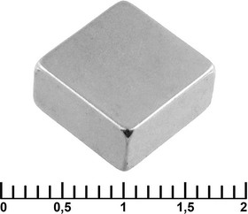 B 10x10x5 N35, Магнит B 10x10x5 мм, класс N35, квадратный