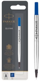 Фото 1/5 Стержень роллер Parker Quink Z01 (CW1950322) F 0.5мм синие чернила блистер