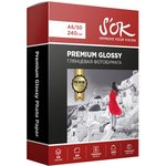 Фотобумага RC Glossy Premium; 240gsm; A6*50 // Глянцевая Премиум; 240г/м2 ...