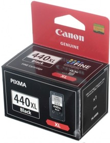 Фото 1/10 Картридж струйный Canon PG-440XL 5216B001 черный для Canon MG2140/3140