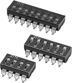 A6S-1104-PH, DIP Switches / SIP Switches Dip Switch