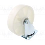 KPE-POBW 200K, Ролик транспортировочный, d: 200мм, W: 50мм, H: 235мм, изогнутый