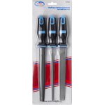 Набор напильников по металлу 3шт 200мм "" AV-0606