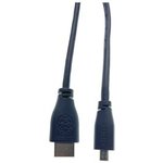 T7732AX-RS, 1m HDMI to Micro HDMI Cable in Black