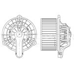 LFh08Y0, Мотор печки KIA SPORTAGE III//CEED (12-)/HYUNDAI iX35 (10-)