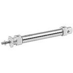 0822334205, Pneumatic Cylinder - 25mm Bore, 100mm Stroke, MNI Series, Double Acting