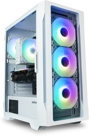 Фото 1/5 Корпус MidiTower Zalman I3 NEO TG White (ATX, front mesh, TG window, USB2.0 x1, USB3.0x2, 4x120mm RGB fan, без БП) (I3 NEO TG White)