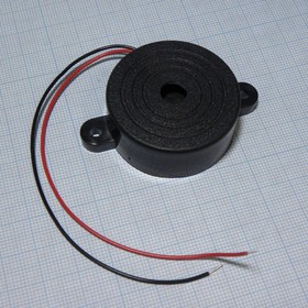 EFM-236L, (+12v/ 100dB), 100дБ/12В/15мА диаметр 41.8мм генератор 2.9кГц, год 2023