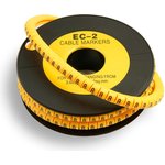 Маркер для кабеля д.7.4мм, цифра 4 EC-2-4