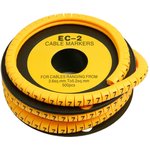 Маркер для кабеля д.7.4мм, цифра 7 EC-2-7