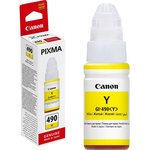 Чернила Canon GI-490Y 0666C001 желтый 70мл для Canon Pixma G1400/G2400/G3400