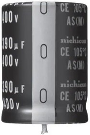 LAS2G101MELZ25, Aluminum Electrolytic Capacitors - Snap In 400V 100UF 20%