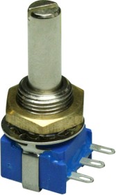 Cermet potentiometer, 10 kΩ, 1 W, linear, solder lug, 53RAA-R25-A15L