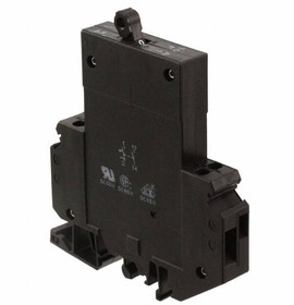 Фото 1/2 0914183, Thermomagnetic circuit breaker, 1-pos., fast blow, 1 N/O contact, with universal foot for mounting on NS 32 or NS 35