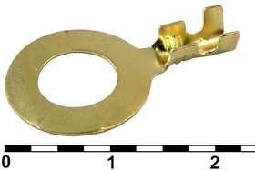 DJ431-8A-D, Наконечник кольцевой неизолированный , 2,5…4,0 мм?, латунь