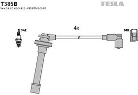 Провода высоковольтные компл. Nissan TESLA T385B