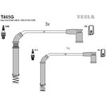 Провода высоковольтные компл. FORD Fiesta/Fusion/KA 1.3/1.6L TESLA T465G